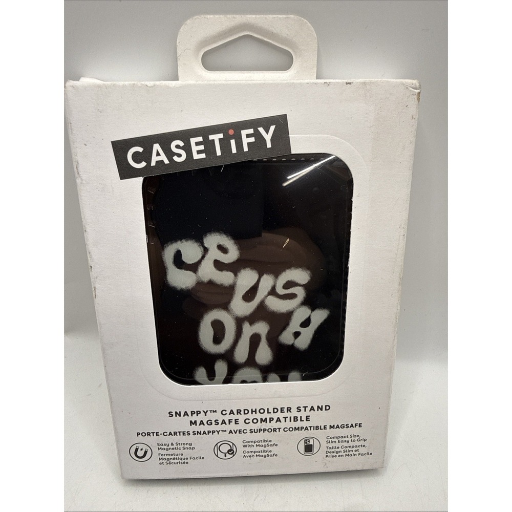 CASETiFY Snappy Card Holder Stand Compatible with Magsafe Crush On You NIB